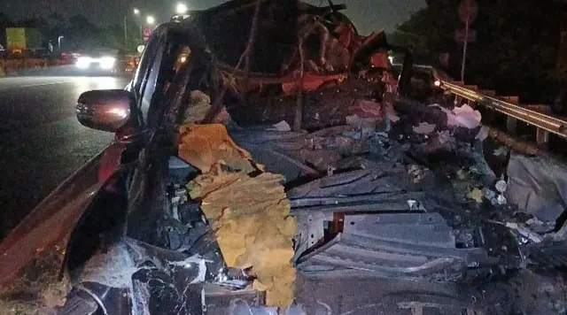 Pajero Hantam Truk di Jagorawi, Diduga Ini Pemicunya