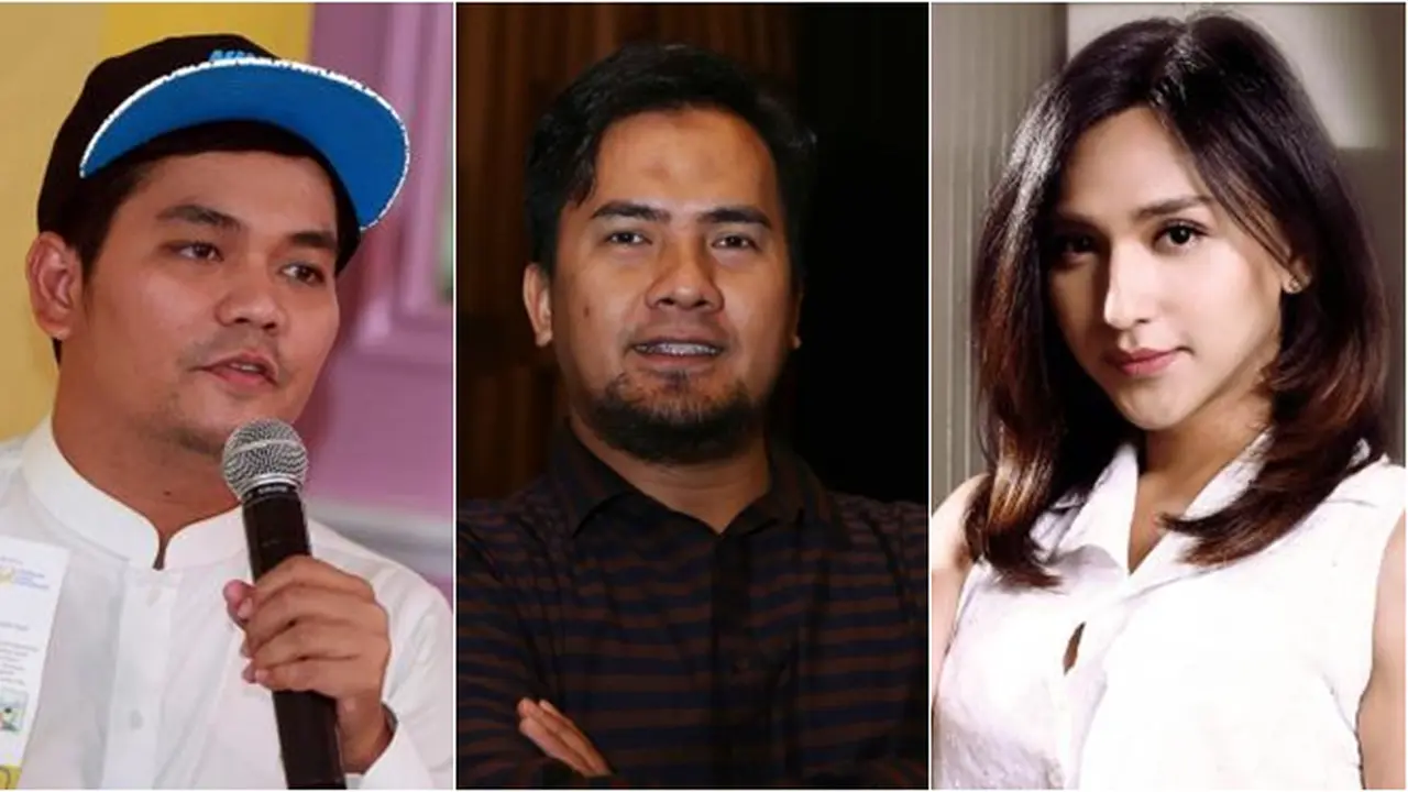 Indra Bekti, Saipul Jamil, Dena Rachman tersangkut isu LGBT (via Bintang Pictures) Indra Bekti, Saipul Jamil, Dena Rachman