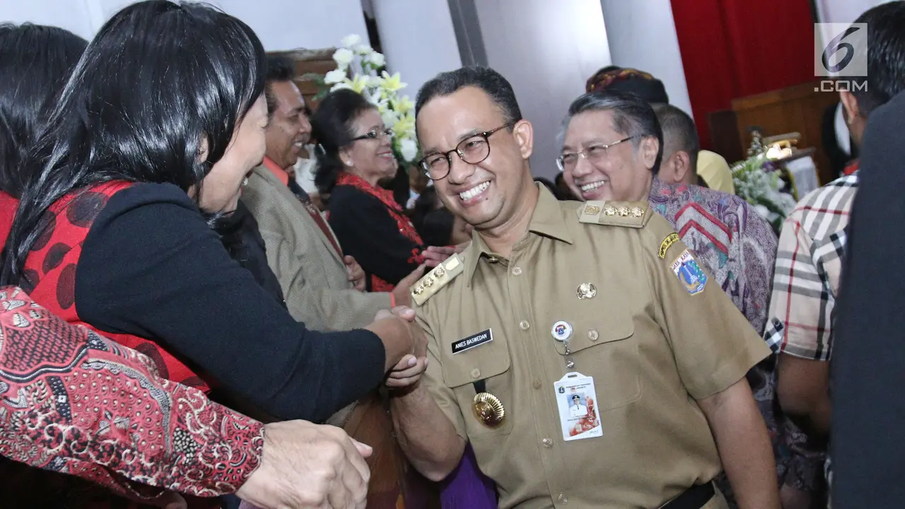 PHOTO: Mendagri, Panglima TNI, Kapolri dan Gubernur DKI Sapa Jemaat Gereja Immanuel