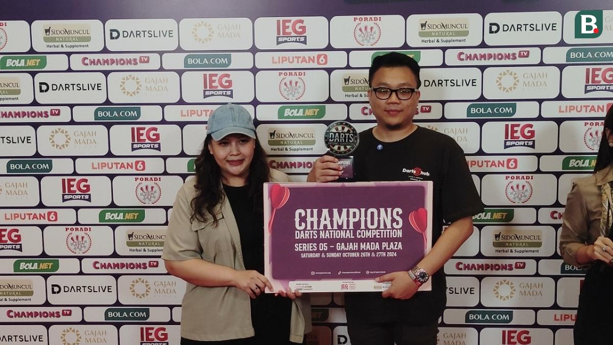 Dominasi Benny Tandean Darts National Competition 2024, Rajai Series 05