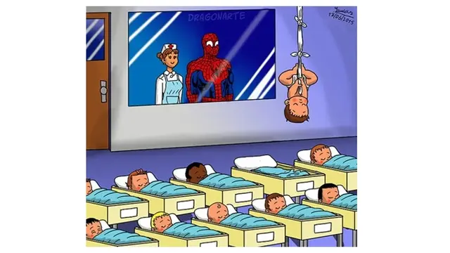 7 Ilustrasi Jika Superhero Punya Anak, Bikin Geleng Kepala