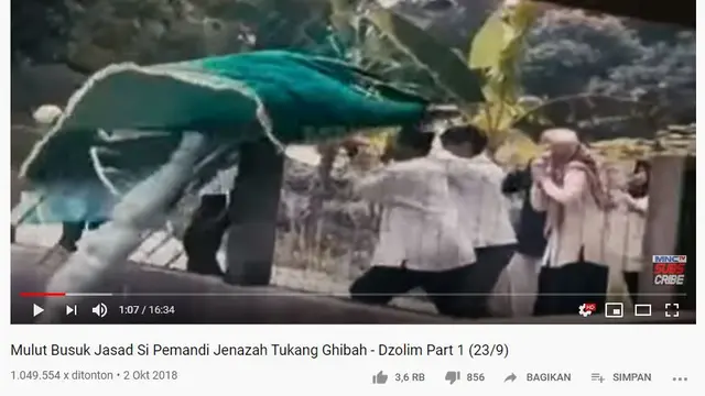Gambar Tangkapan Layar Video YouTube