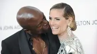 "Heidi Klum dan Seal saling pegangan tangan dan berciuman. Mereka seperti pengantin baru saja."