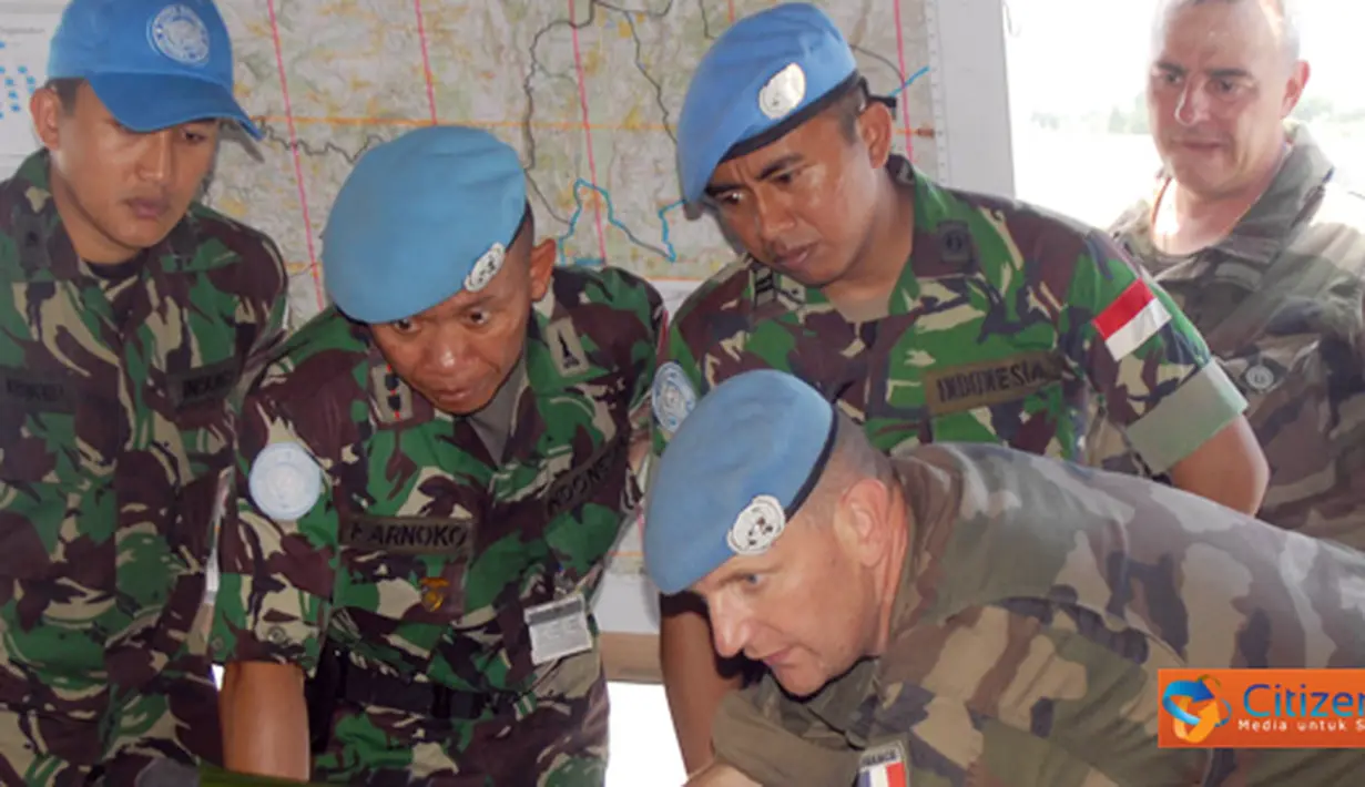 Citizen6, Lebanon: Latihan bersama yang berjuluk “Joint Rate Exercise Forward Command Post” tersebut, berlangsung selama 2 hari (29 - 30 Juli 2011). (Pengirim: Badarudin Bakri)