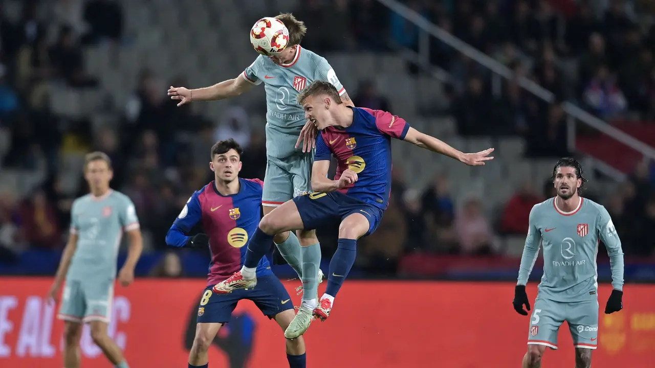 Foto: Drama Hujan 8 Gol Laga Barcelona Vs Atletico Madrid di Copa del Rey