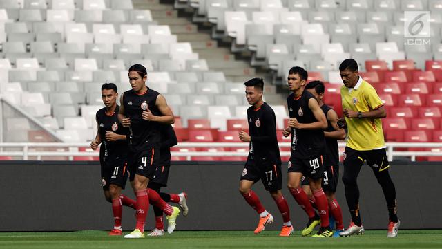 Persija Gelar Latihan Tertutup Jelang Hadapi Persib