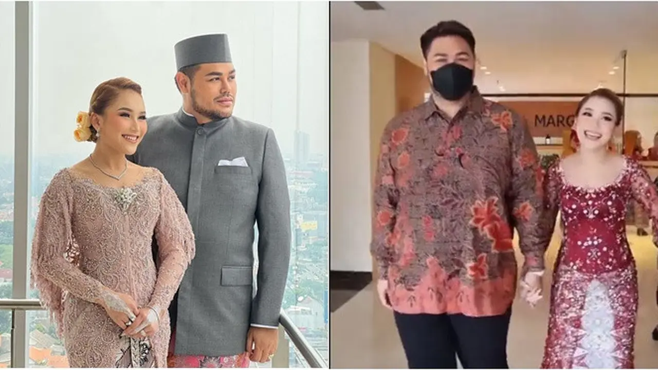 6 Potret Ivan Gunawan dan Ayu Ting Ting di Pernikahan Syifa, Didoakan Berjodoh