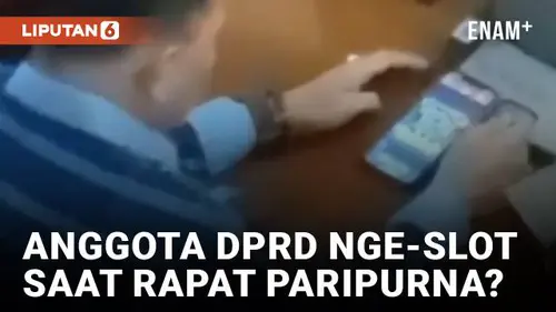 VIDEO: Dituding Main Judi Slot Saat Paripurna, Anggota DPRD Batam: Itu Candy Crush