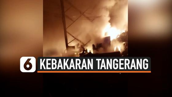 VIDEO: Tungku Peleburan Meledak, Pabrik Baja Ludes Terbakar