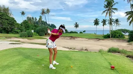 6 Artis Cantik Lakoni Olahraga Golf Siapa Paling Menawan News Entertainment Fimela Com