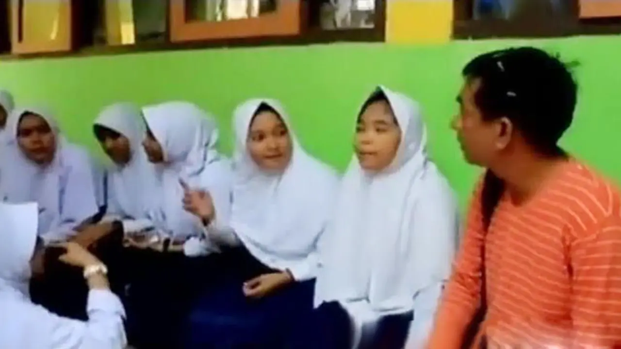 Penganiayaan Siswi SMP Indramayu Viral di Media Sosial