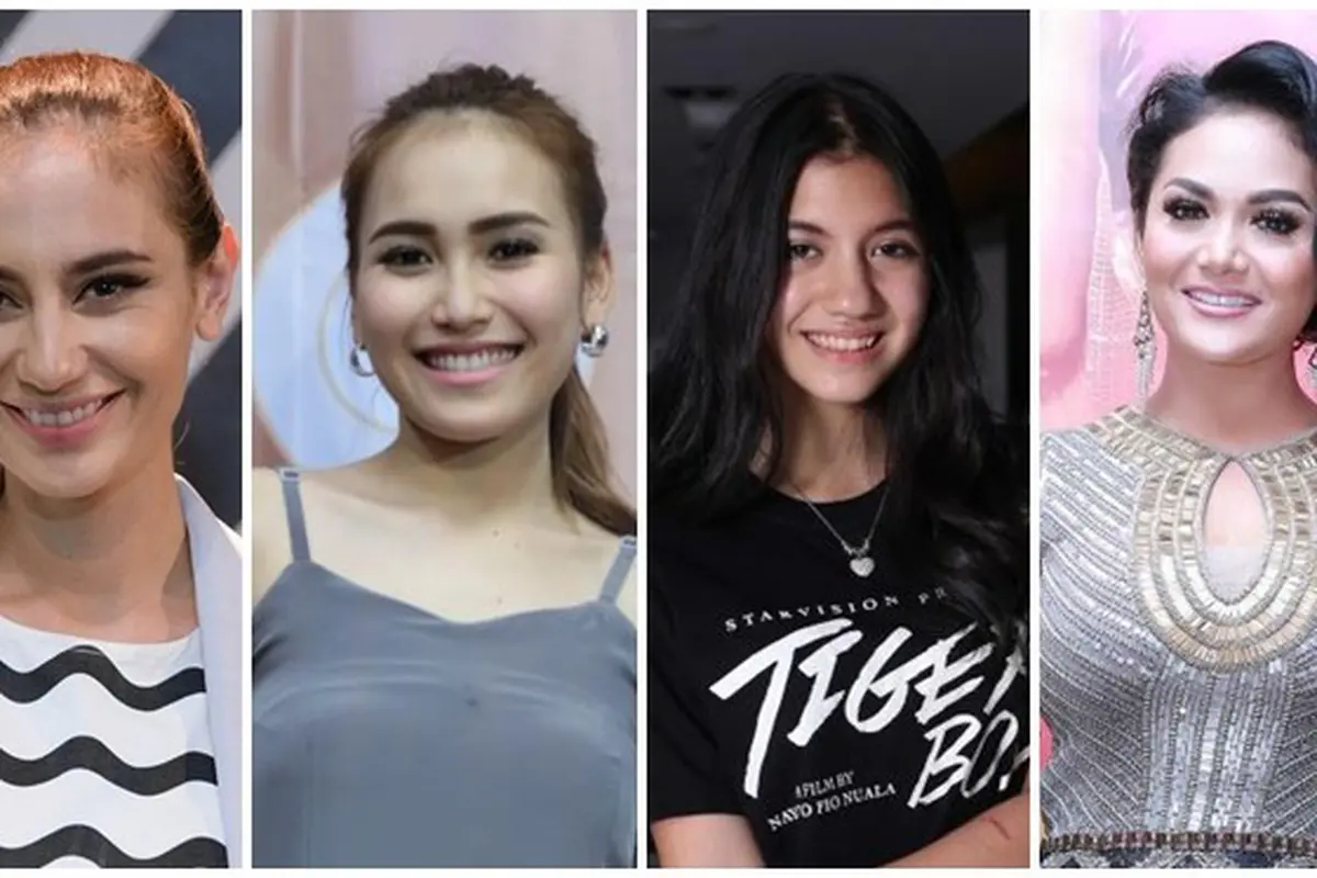 4 Artis Cantik Ini Ikut Lomba Makan Kerupuk
