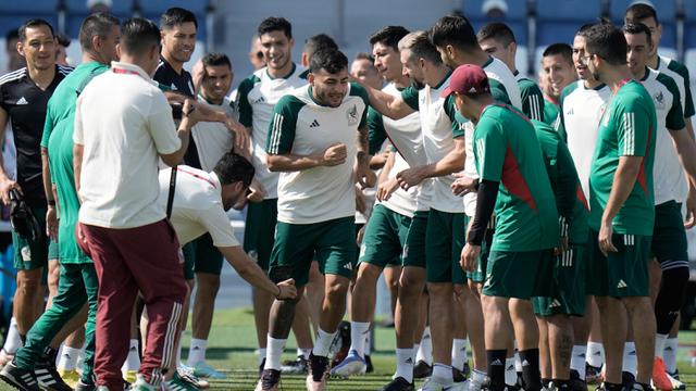 Meksiko Bersiap Hadapi Argentina di Piala Dunia 2022