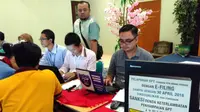 Suasana Kantor Pelayanan Pajak (KPP) Tanah Abang Dua dan Tiga, Jakarta Pusat. (Fiki Ariyanti/Liputan6.com)