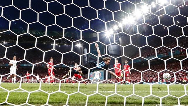 FOTO: Denmark Lumat Rusia 4-1 di Euro 2020