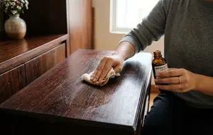8 Cara Menyamarkan Goresan pada Furnitur Kayu Gelap agar Tampak Seperti Baru