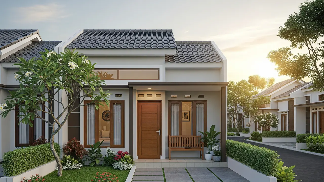 Rumah Minimalis Sederhana 7x9 yang Nyaman