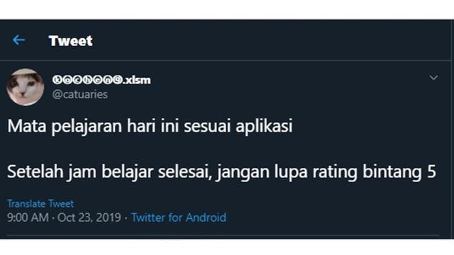 Masuk Kabinet, Ini 7 Cuitan ala Netizen Saat Nadiem Makarim Jadi Mendikbud