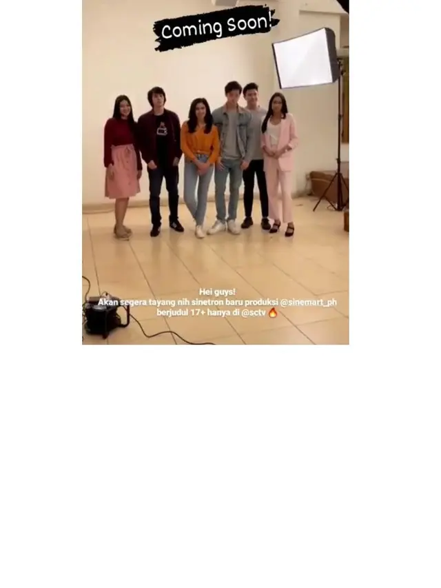 Segera Tayang, Ini 8 Potret Seru Pemain Sinetron 17+ saat di Balik Layar