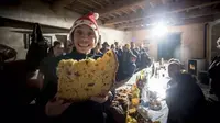 Valentino Rossi rayakan liburan Natal (superscomesse)