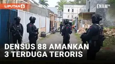 Terduga Teroris Diamankan Densus 88 di Kota Baru Malang, Rencanakan Aksi Bom Bunuh Diri di Tempat Ibadah