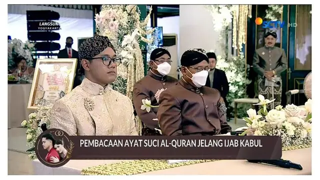 13 Momen Akad Nikah Kaesang Pangarep dan Erina Gudono, Penuh Haru Bahagia