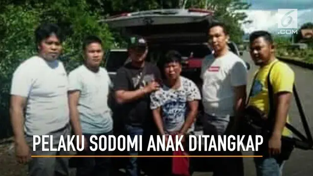 Edi Aswan, predator anak di Kotabaru, Kalimantan Selatan berhasil ditangkap.