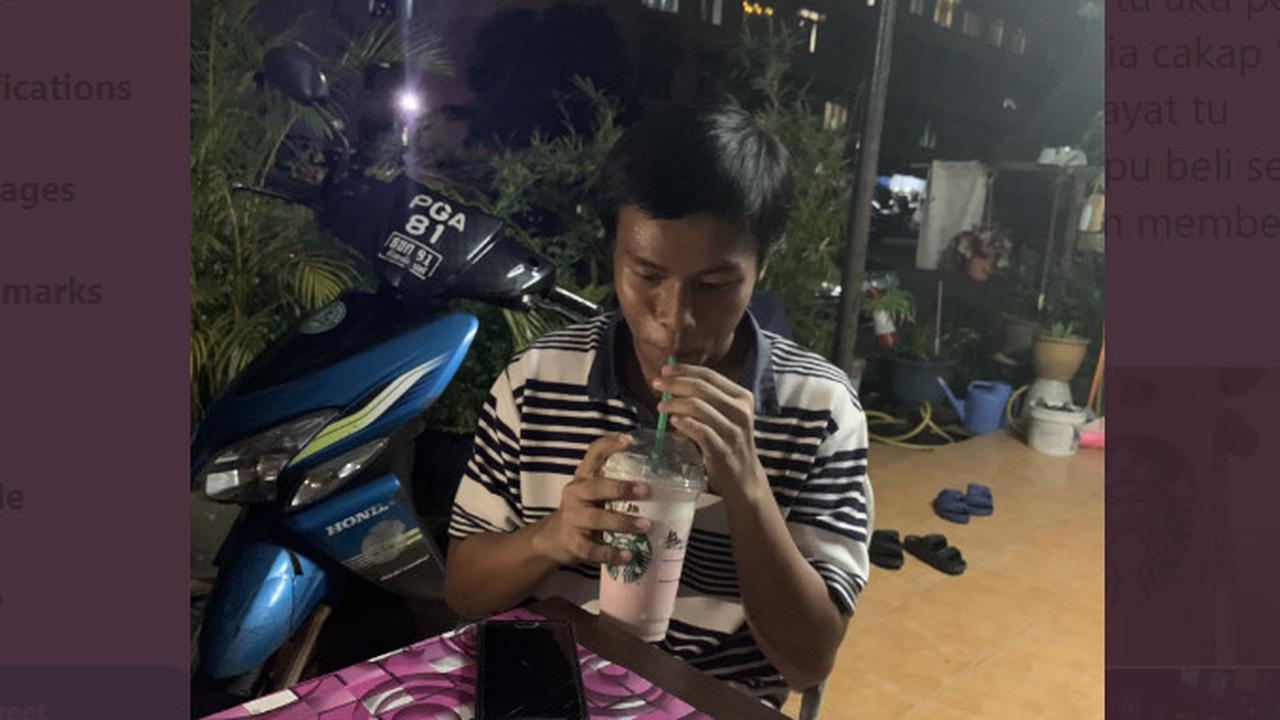 Traktir Teman yang Tak Pernah Cicipi Starbucks Seumur Hidup, Aksi Pria Ini Tuai Pujian