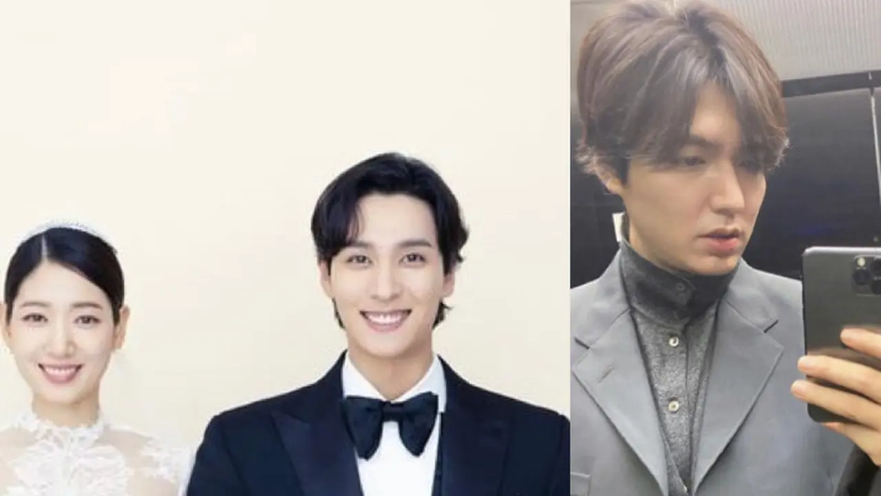 Gaya busana tamu pernikahan Park Shin Hye dan Choi Tae Joon, kompak kenakan baju warna hitam