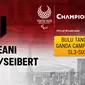Leani Ratri Oktila/Hary Susanto vs Jan Niklas Pott-Katrin Seibert (Jerman).
