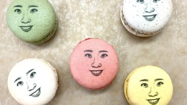 macaron wajah