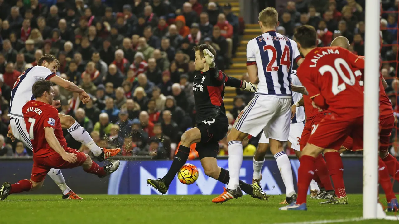 Liverpool Vs West Bromwich Albion (Reuters)