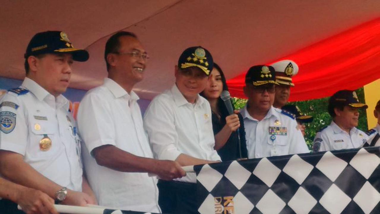 Menteri Perhubungan Ignasius Jonan