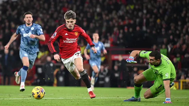 Foto: Hojlund Cetak Gol Perdana, Ini Dia Aksi Epic Comeback Pemain MU saat Mengalahkan Aston Villa