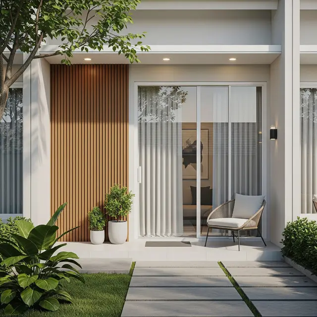 9 Model Pintu Geser Kaca untuk Akses ke Teras, Elegan dan Hemat Ruang