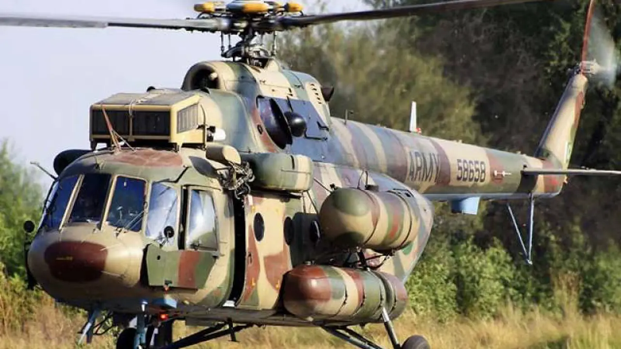 Kecelakaan Helikopter Pakistan