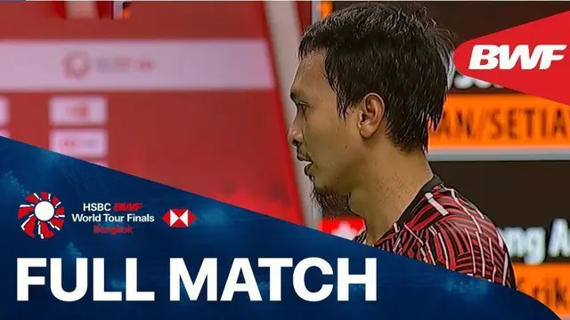 Berita Video Laga Kemenangan Mohammad Ahsan / Hendar Setiawan Mengalahkan Wakil Malaysia di BWF World Tour Finals 2020 (29/1/2021)