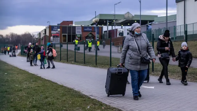 Lebih dari 4,2 Juta Warga Ukraina Mengungsi sejak Invasi