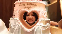 Model Kue Ulang Tahun Fuji ke-23 yang Anti Mainstream, Bentuknya Unik dan Estetik