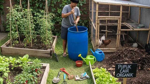Cara Membuat Kebun Organik dari Limbah Kandang Ayam, Panduan Lengkap