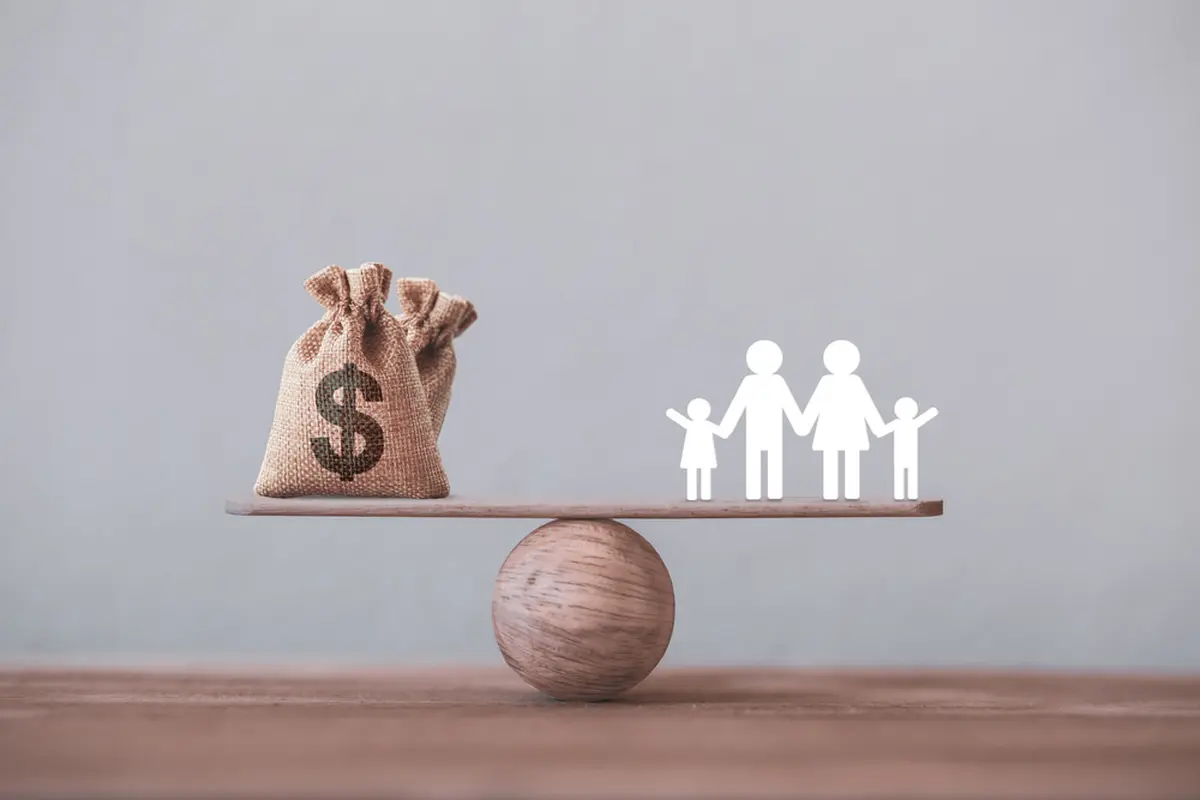Ilustrasi seimbang secara finansial/Shutterstock