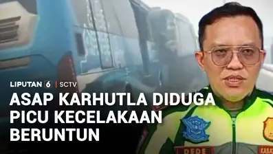 Yang masih menjadi sorotan, kebakaran lahan. Bahkan pekatnya asap kebakaran lahan berimbas pada kecelakaan beruntun. Ada tiga kendaraan kecelakaan beruntun diduga dipicu terbatasnya jarak pandang. Sebanyak 15 penumpang terluka.