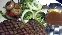 Rekor! Makan Steak 2 Kg Kurang dari 3 Menit
