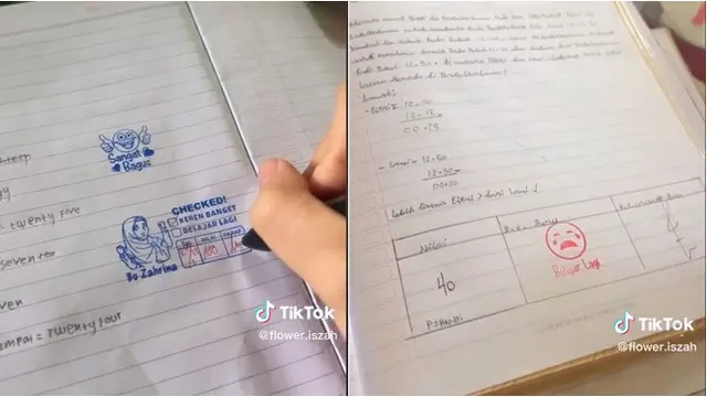 Guru Ini Beri Nilai Muridnya dengan Cara Unik, Pakai Stempel Emoji Lucu