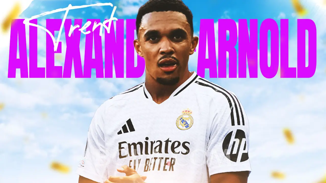 Real Madrid - Ilustrasi Trent Alexander-Arnold Ver 2