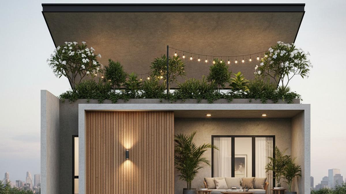 7 Model Rumah Kecil tapi Luas dengan Atap Datar Tinggi Bergaya Modern, Inspirasi Hunian Masa Kini