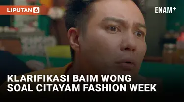 Baim Wong Klarifikasi Soal Citayam Fashion Week