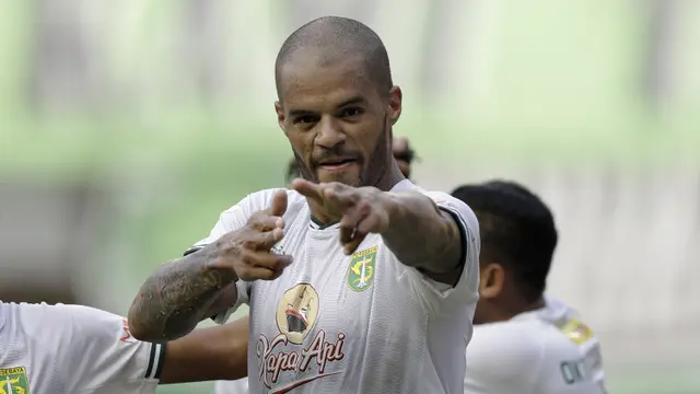 FOTO: David Da Silva Comeback, Persebaya Sikat Bhayangkara