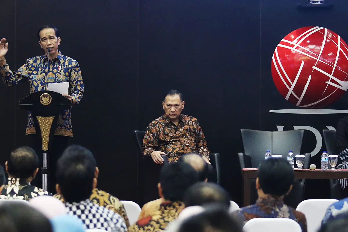 Jokowi Dialog Ekonomi dengan Para Pelaku Pasar Modal
