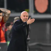 Pelatih Feyenoord, Arne Slot. (Alberto PIZZOLI / AFP)